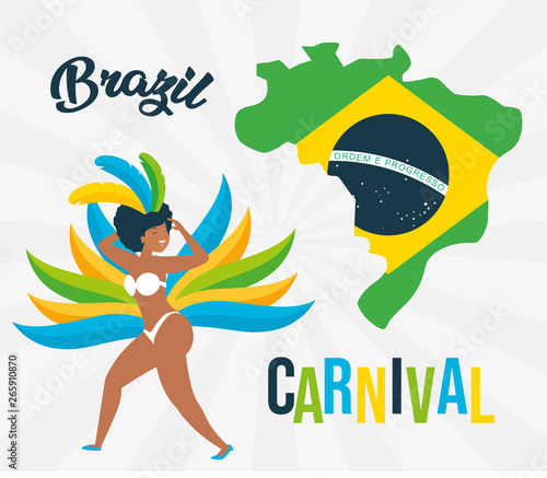 dancer brazil carnival