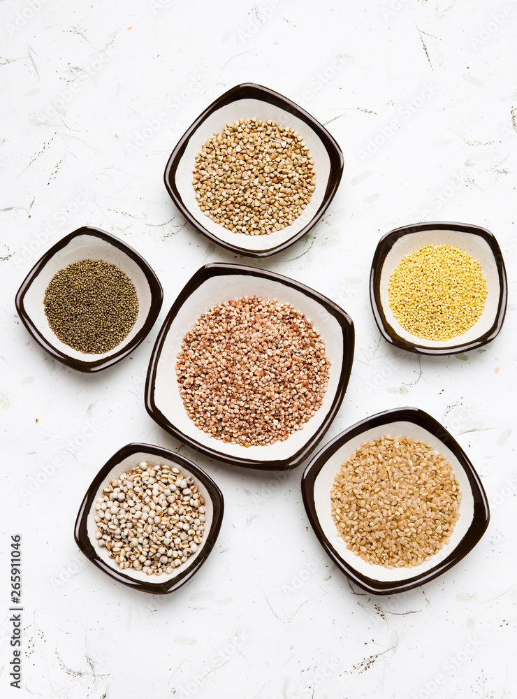 millet, foxtail millet, buckwheat, millet, brown rice, adlay millet, foxtail millet, buckwheat, millet, brown rice, adlay