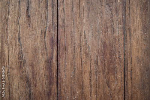 Brown wood background, old wood planks.