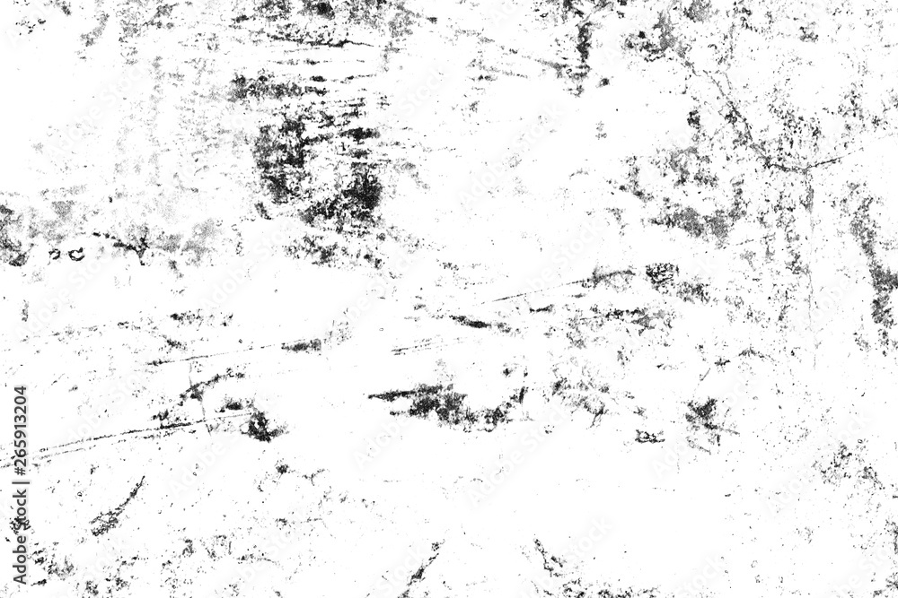 Black and white distressed grunge overlay texture.
