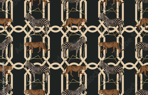 Vintage Beautiful and trendy Seamless Tropical Pattern design in super high resolution. Pattern Decoration Texture. Vintage Style Design for Fabric Print, Wallpaper Background.