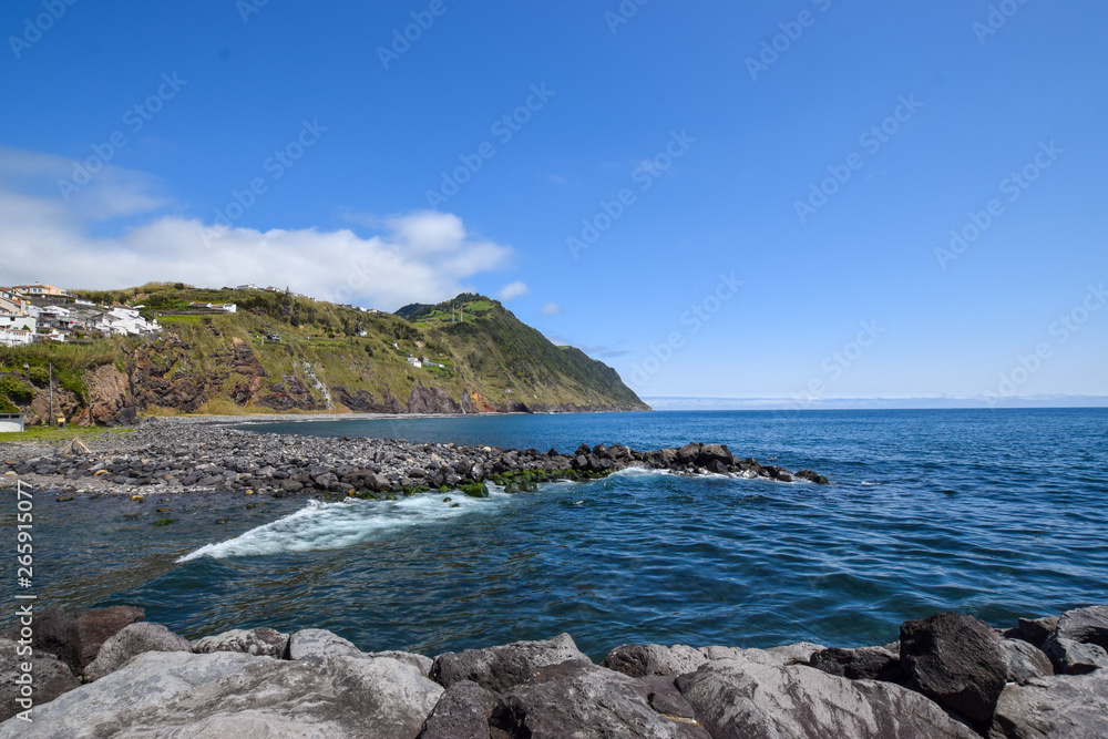 natural scenery at the azores island natural scenery at the azores island
