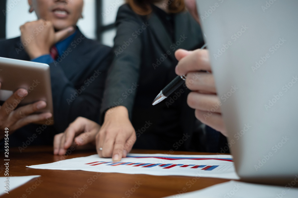 business people meeting brainstorming and discussing project together in office, teamwork concept business people meeting brainstorming and discussing project together in office, teamwork concept