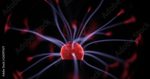 lights on black background