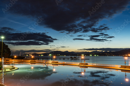 sunset pool