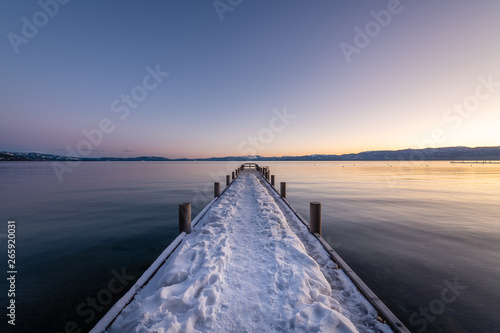 Wall Mural Valhalla Pier at Sunrise