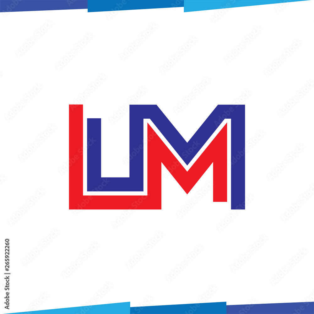 UM Initial Letter Logo Icon Vector template UM Initial Letter Logo Icon Vector template
