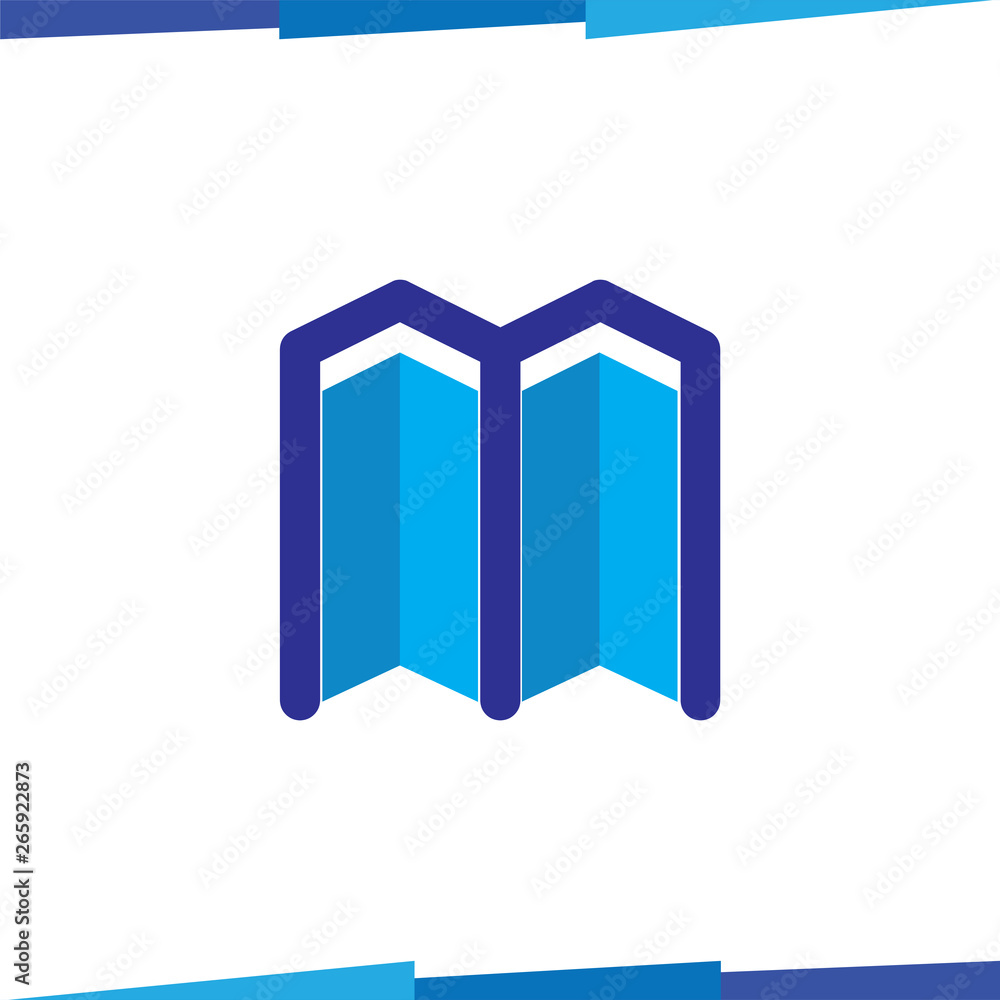 M Letter hexagonal Logo Icon Vector template, home logo M Letter hexagonal Logo Icon Vector template, home logo