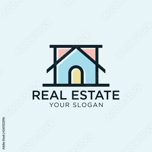 Real Estate Logo - Vector logo template