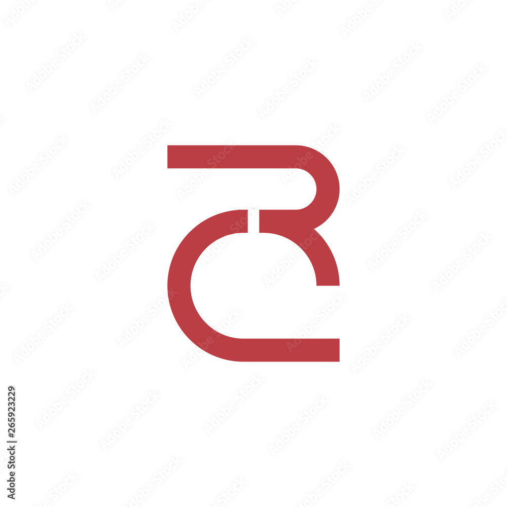 Initial RC Logo - Vector logo template Initial RC Logo - Vector logo template