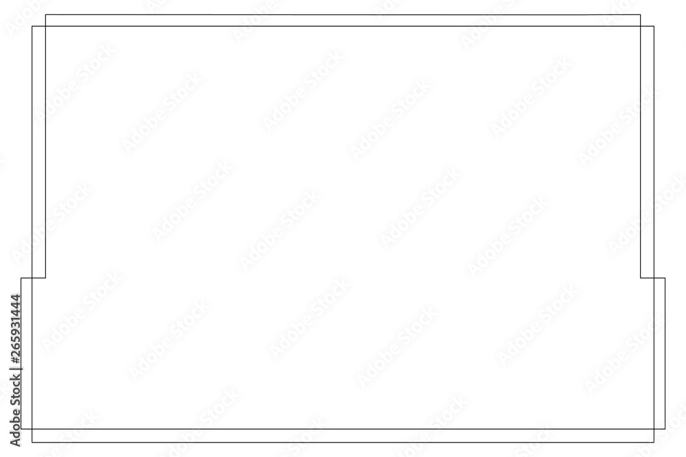 frame Icon isolated vector frame Icon isolated vector