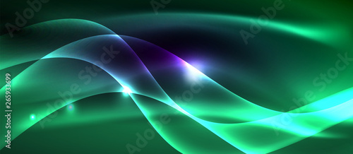 Neon light waves
