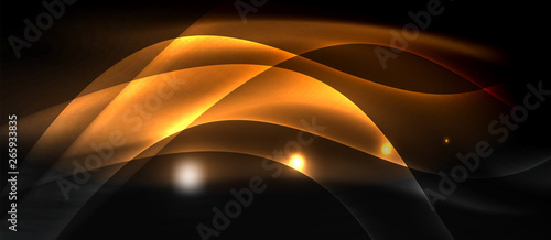 Neon light waves