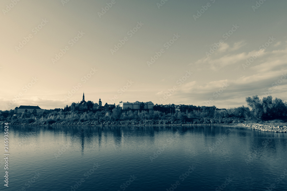 Fototapeta premium Wisła w Sandomierzu