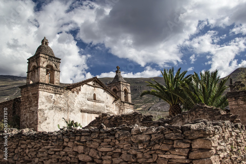Ancient church of Peru