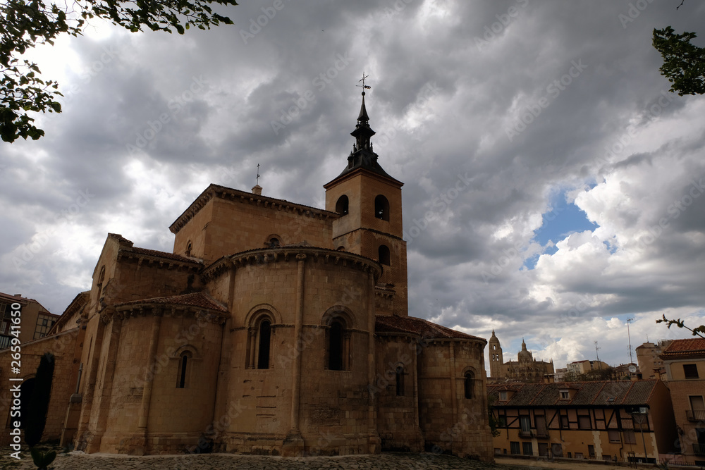 Église de San Millán à Ségovie en Espagne