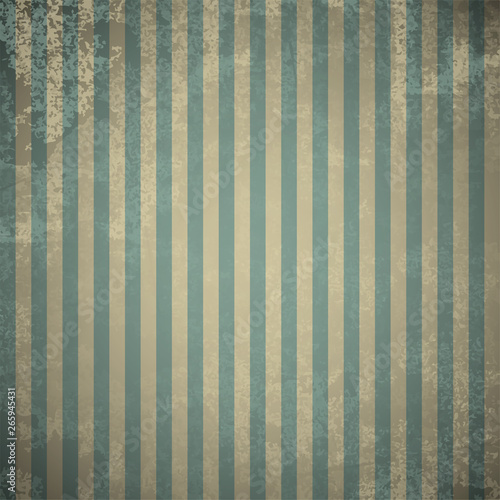 Striped abstract background style vintage pattern. Vertical lines with grunge effect. Vintage wallpaper. Vector illustration.