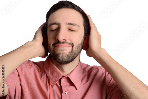 Young man with headphones