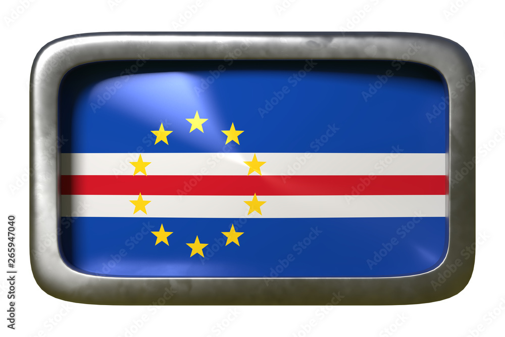 Republic of Cape Verde flag sign Republic of Cape Verde flag sign