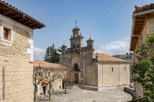 Sanctuary of Santa Casilda in Salinillas de Bureba, Briviesca (Burgos). Dedicated to the princess of the Sultan of Toledo who converted to Christianity
