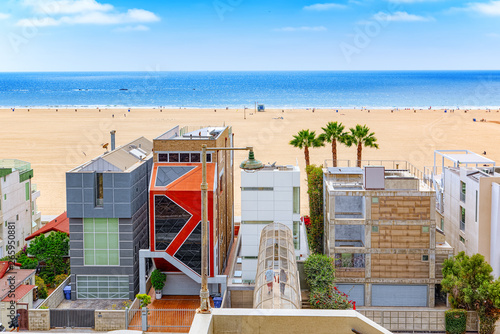 Photos View of the beach of Santa Monica and the Pacific Ocean