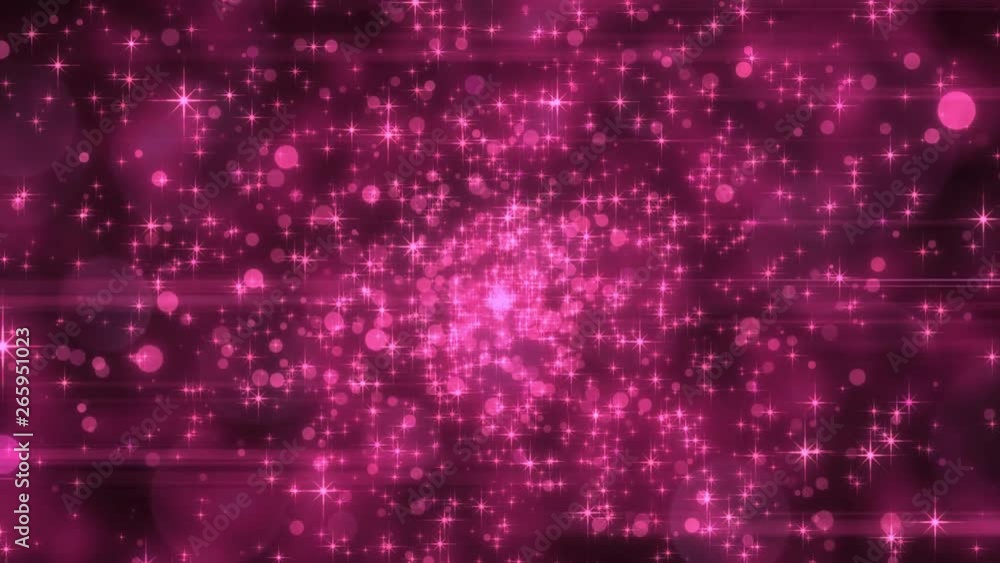 爆発するキラキラエフェクト - ピンク/透過背景 爆発するキラキラエフェクト - ピンク/透過背景