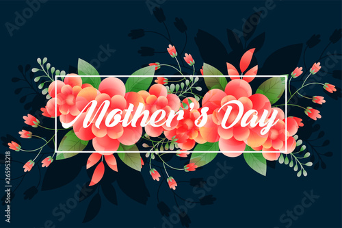 beautiful mother's day foliage greeting