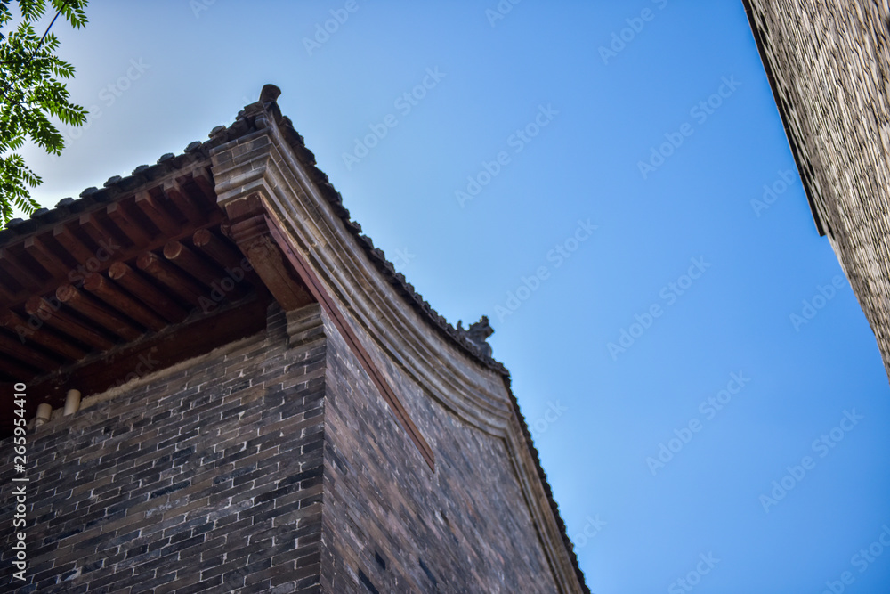 Local Features of Ancient Chinese Architecture, Pingyao Ancient City, Shanxi Province, China Local Features of Ancient Chinese Architecture, Pingyao Ancient City, Shanxi Province, China