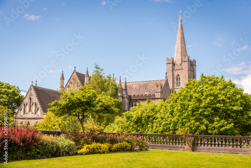 Canvas Print church in Dublin