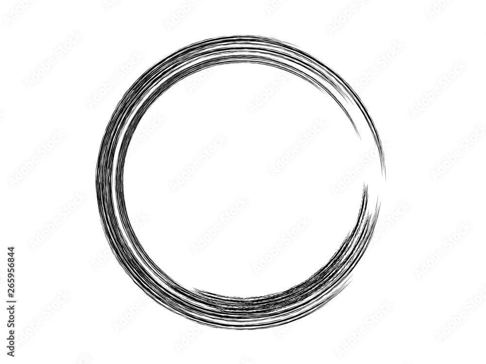 Grunge brush pale circle.Grunge oval shape.Grunge ink circle made with art brush. Grunge brush pale circle.Grunge oval shape.Grunge ink circle made with art brush.
