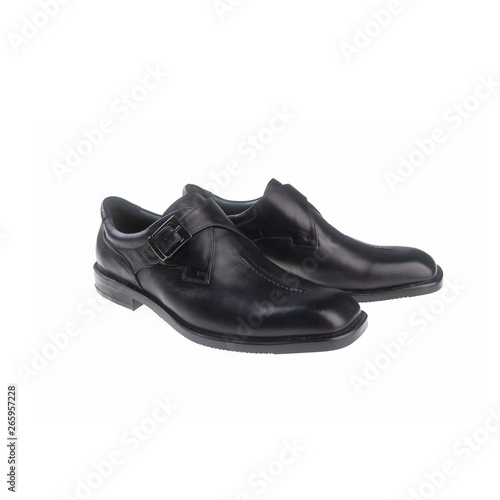shoe or men's shoes in fashion concept on a background.