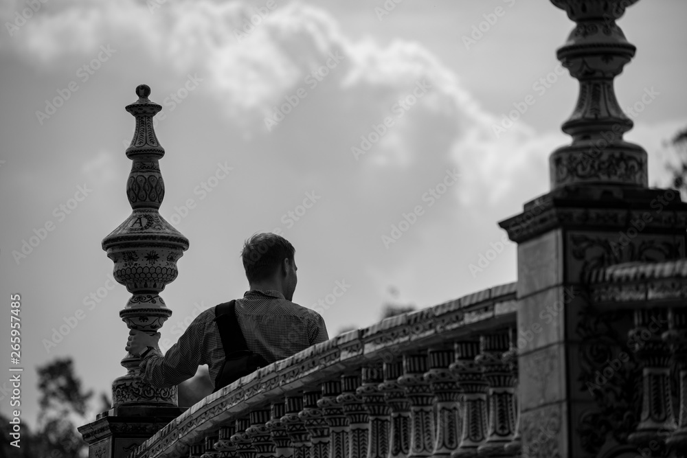 Fototapeta premium Plaza de España en Sevilla Andalucía