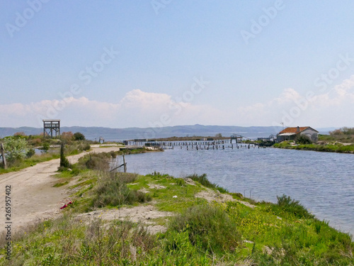 Albania  Divjake-Karavasta National Park  Lagoon of Karavasta