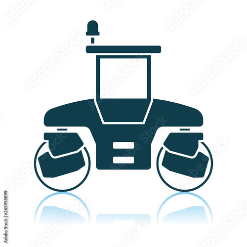 Icon Of Road Roller