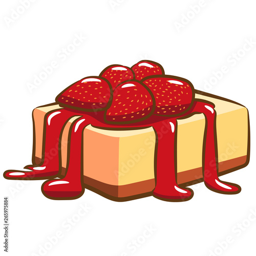 cheesecake vector graphic clipart