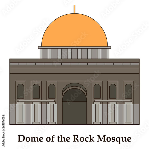 Vector Mosaic Al-Aqsa Mosque
