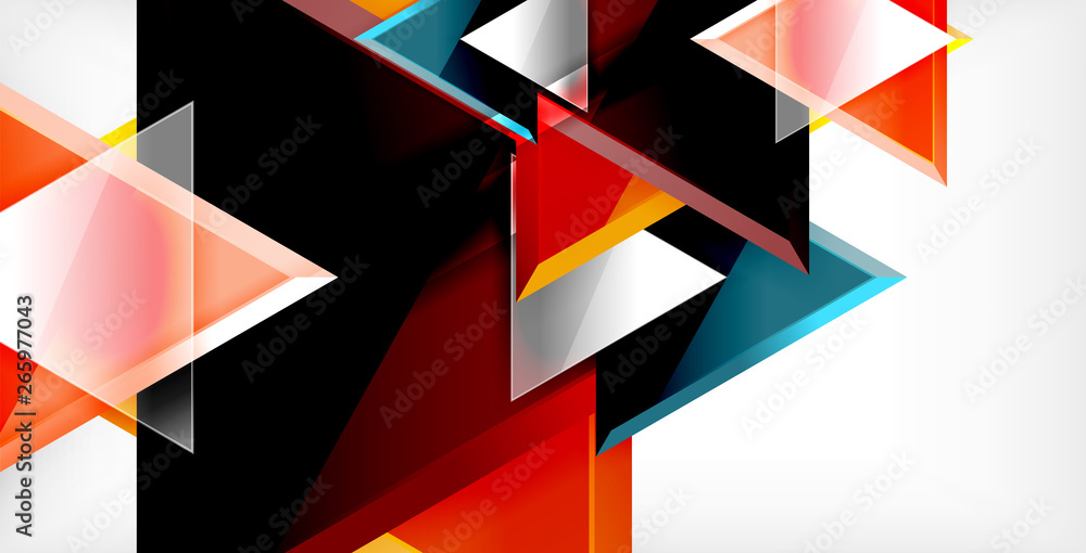 Triangle abstract background Triangle abstract background