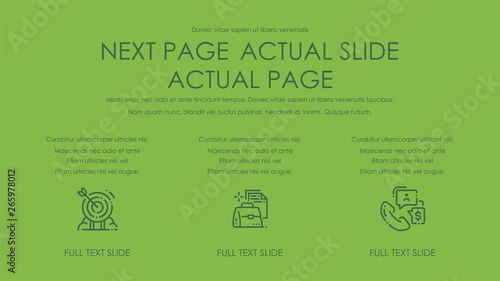 Brochure cover used in marketing and advertising