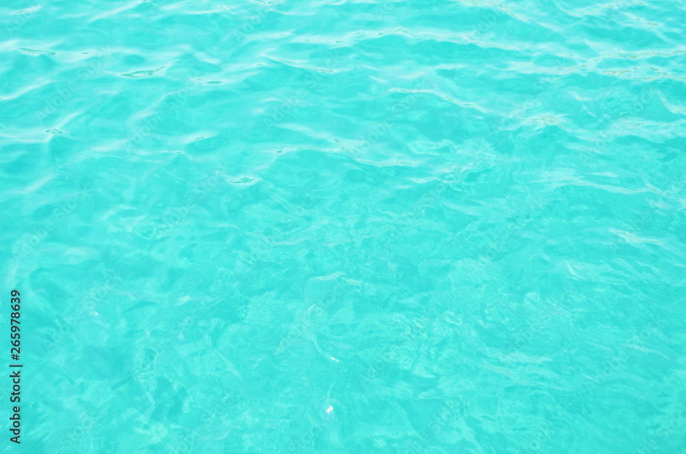Abstract blue sea water for background, nature background concept. - Image