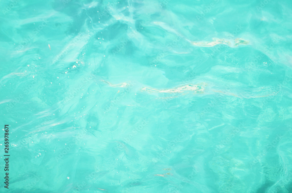 Obraz premium Abstract blue sea water for background, nature background concept. - Image