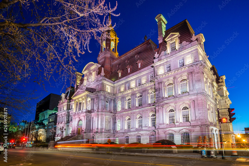 Naklejka premium Montreal City Hall