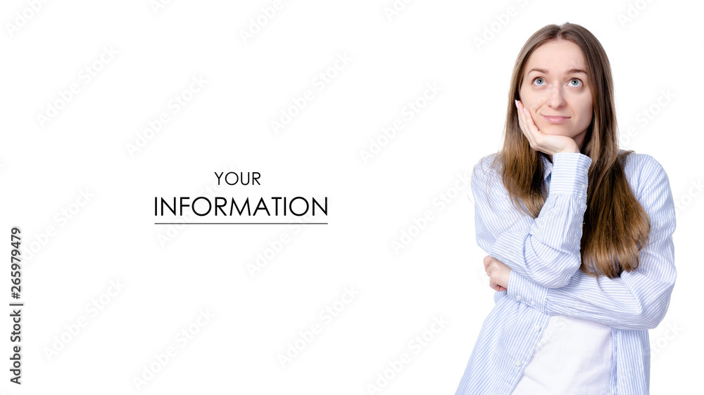 Woman dream holiday travel vacation relax cloud Woman dream holiday travel vacation relax cloud