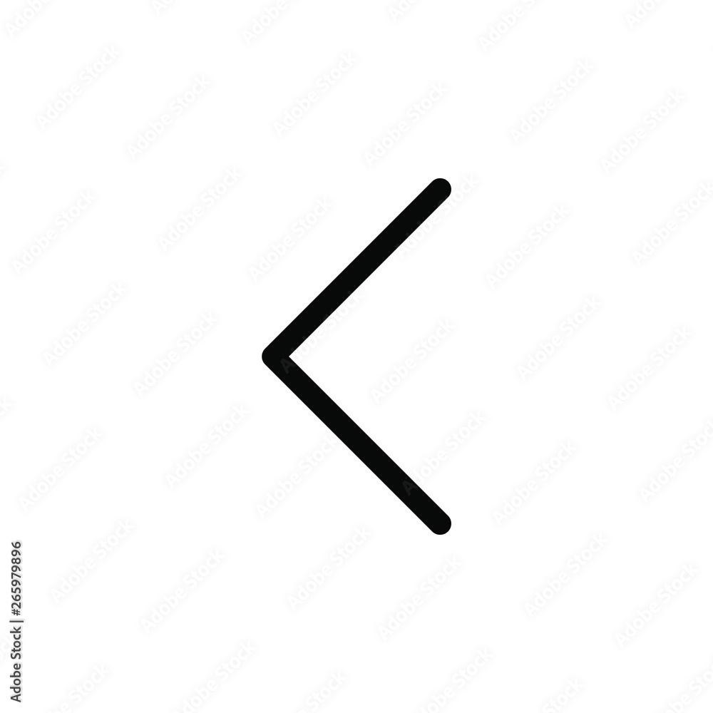 Arrow Back icon. This icon use for admin panels, website, interfaces, mobile apps Arrow Back icon. This icon use for admin panels, website, interfaces, mobile apps