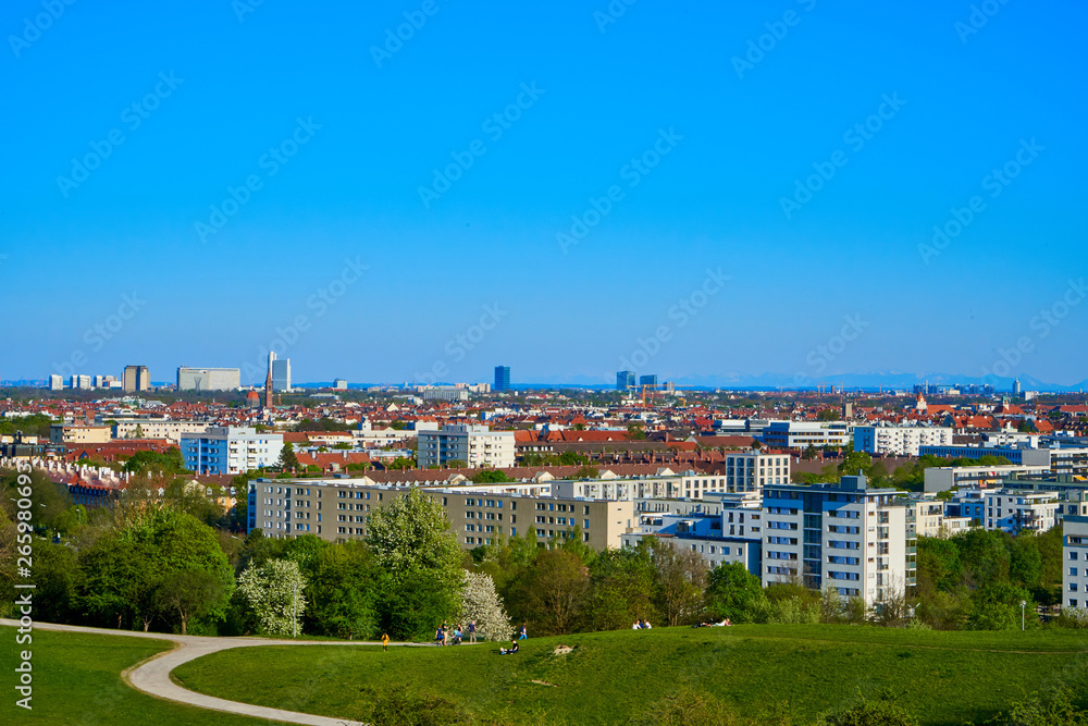 Olympic park in Munich