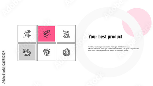 Brochure cover used in marketing and advertising