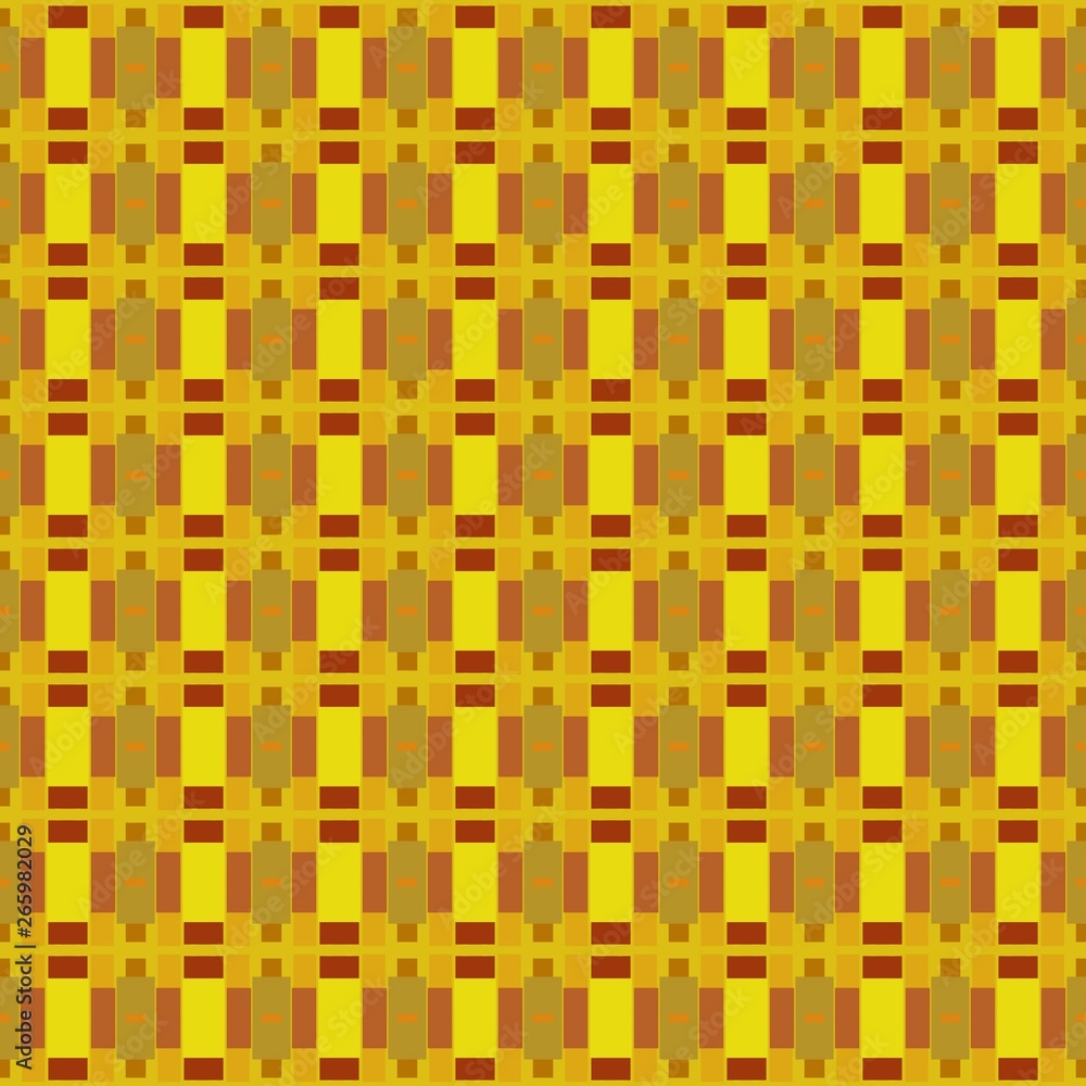 golden rod, saddle brown and coffee repeating geometric shapes. can be used for tablecloth fashion design, textiles, wallpaper or as texture golden rod, saddle brown and coffee repeating geometric shapes. can be used for tablecloth fashion design, textiles, wallpaper or as texture