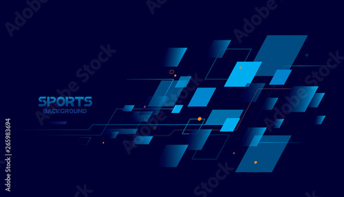 Abstract futuristic background. Vector sport concept