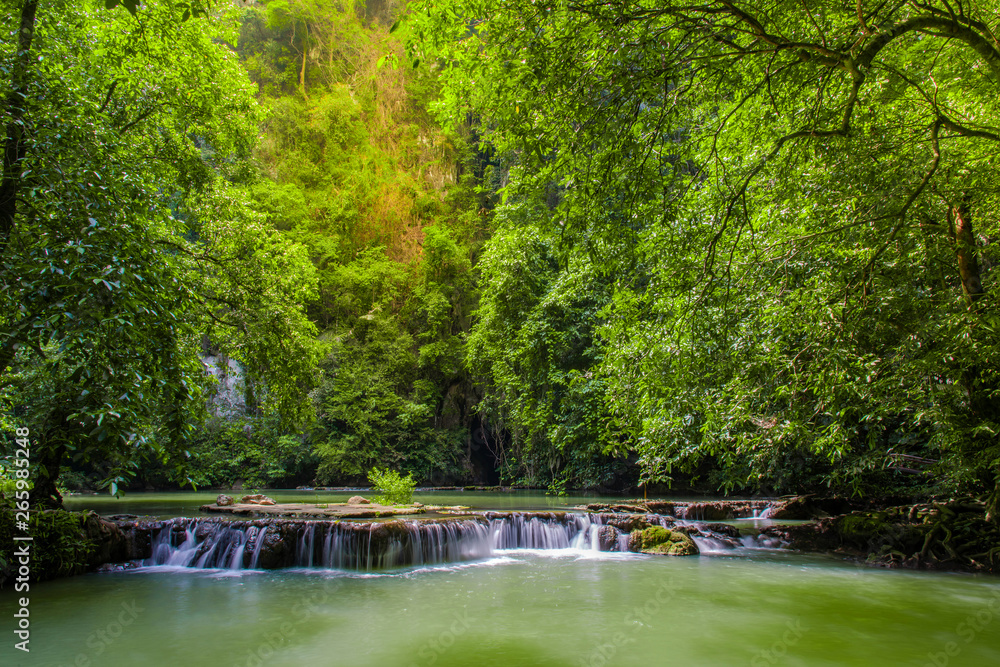 Thanbok Kratong Waterfall Than Bok Khorani National Park Krabi Province of Thailand Thanbok Kratong Waterfall Than Bok Khorani National Park Krabi Province of Thailand