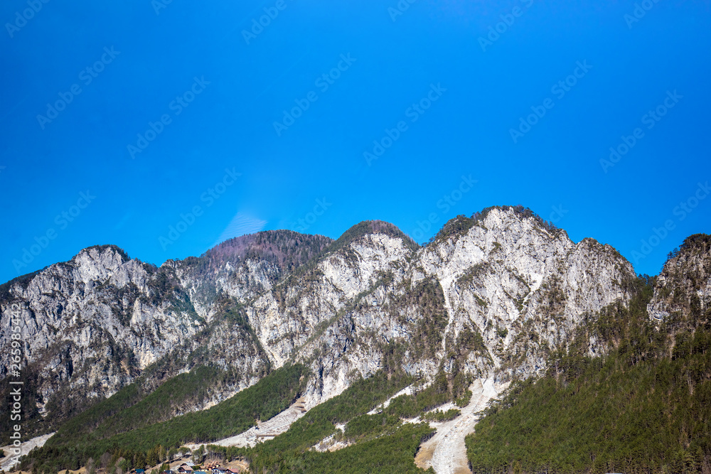 Mountain range in National park Picos de Europe, Asturias, Spain, Europe