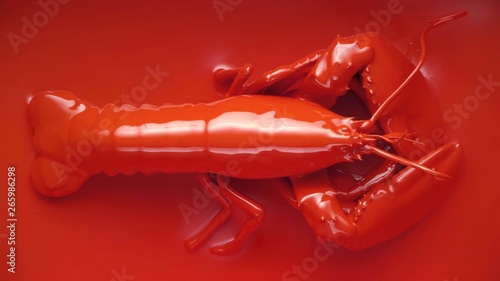 red lobster background